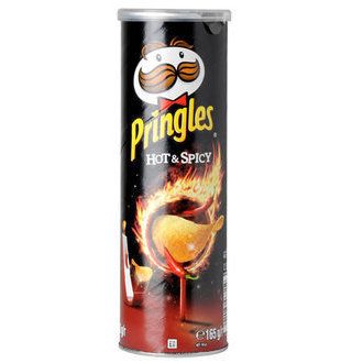 PRINGLES HOT & SPICY 165 GR