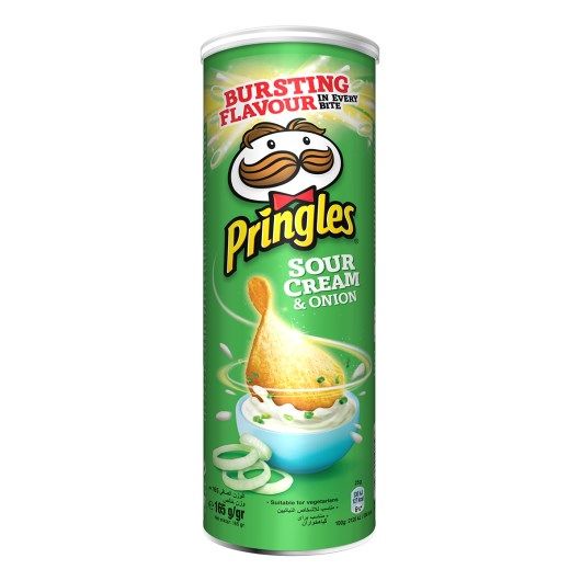 PRINGLES KREMA & SOGAN 165 GR