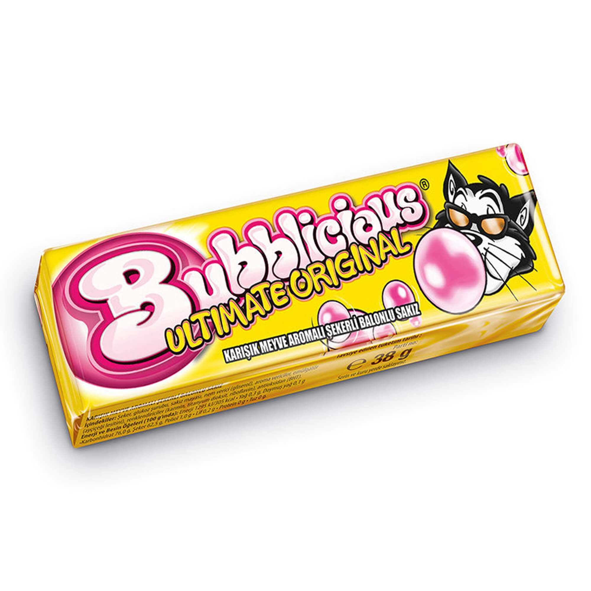 BUBBLICIOUS KARISIK MEYVE AROMALI SAKIZ