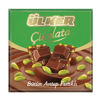 ULKER ANTEP FISTIKLI KARE CIK. 65 GR