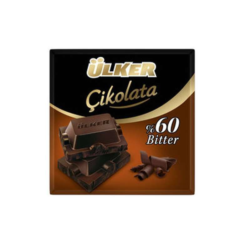 ULKER CIKOLATA BITTER %60 60 GR