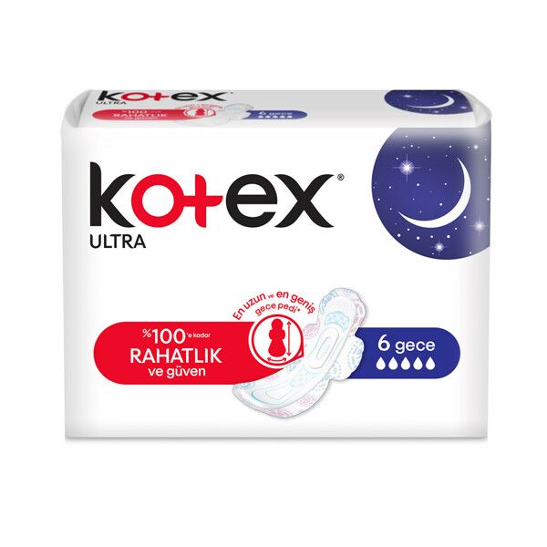 KOTEX ULTRA GECE 6 LI