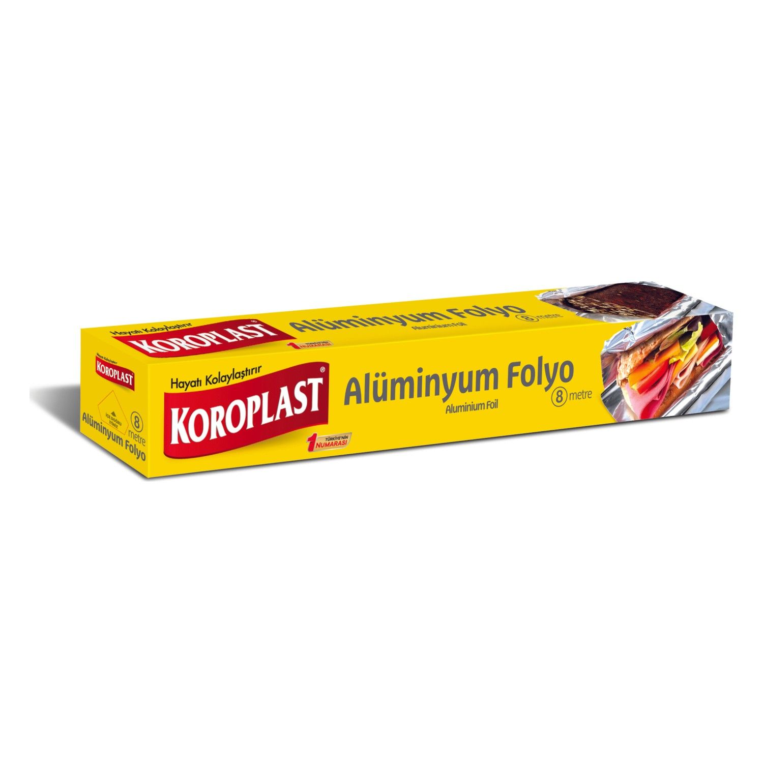 KOROPLAST ALUMINYUM FOLYO 15 MT