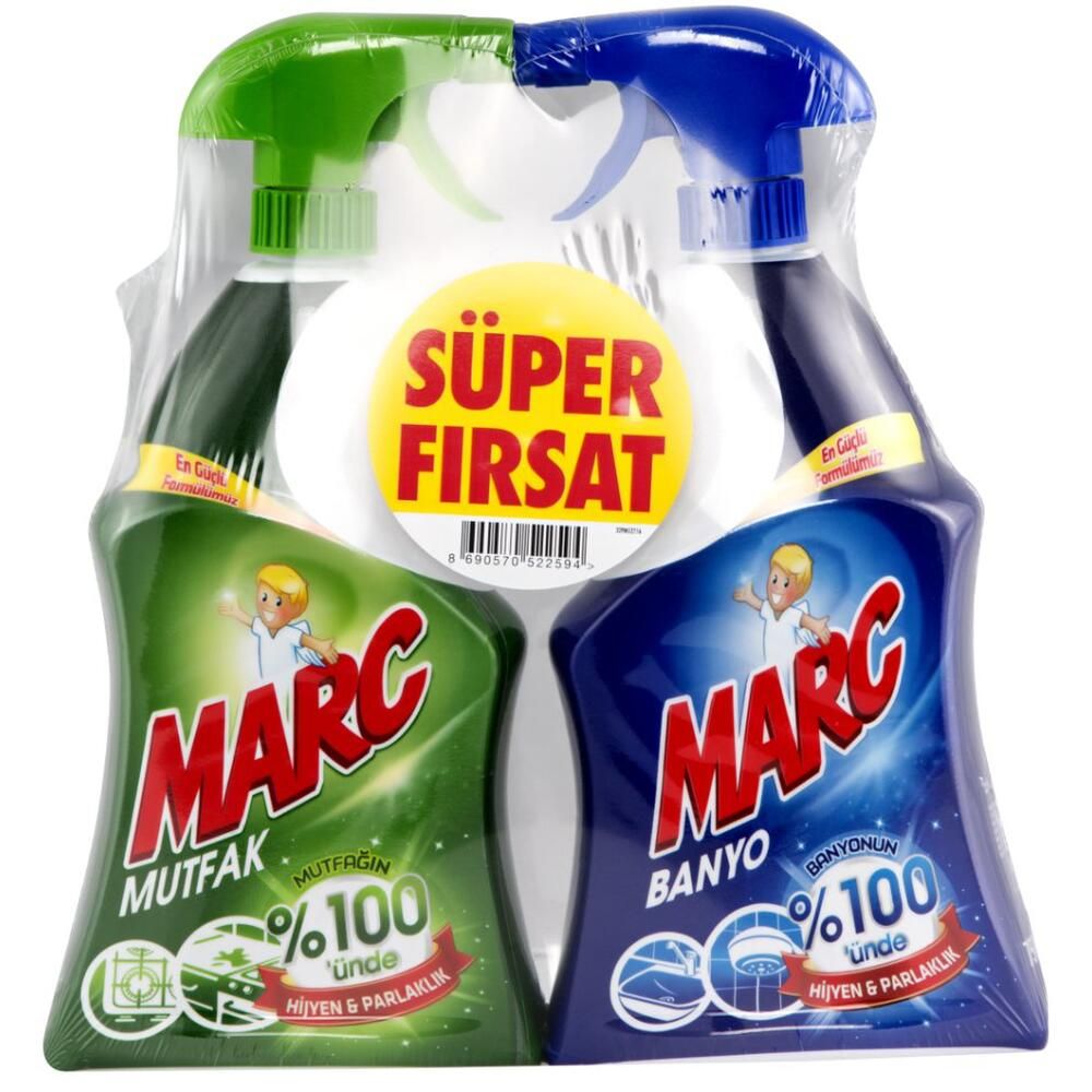 MARC MUTFAK+MUTFAK SPREY 750 ML X 2