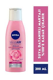 NIVEA MICELLAR GUL SUYU ICEREN SUT VE TONIK 200 ML