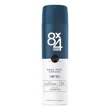 8X4 MEN DEODORANT NO 10 ATLANTIC WAVE 150 ML