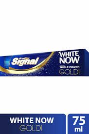SIGNAL WHITE NOW GOLD 75 ML