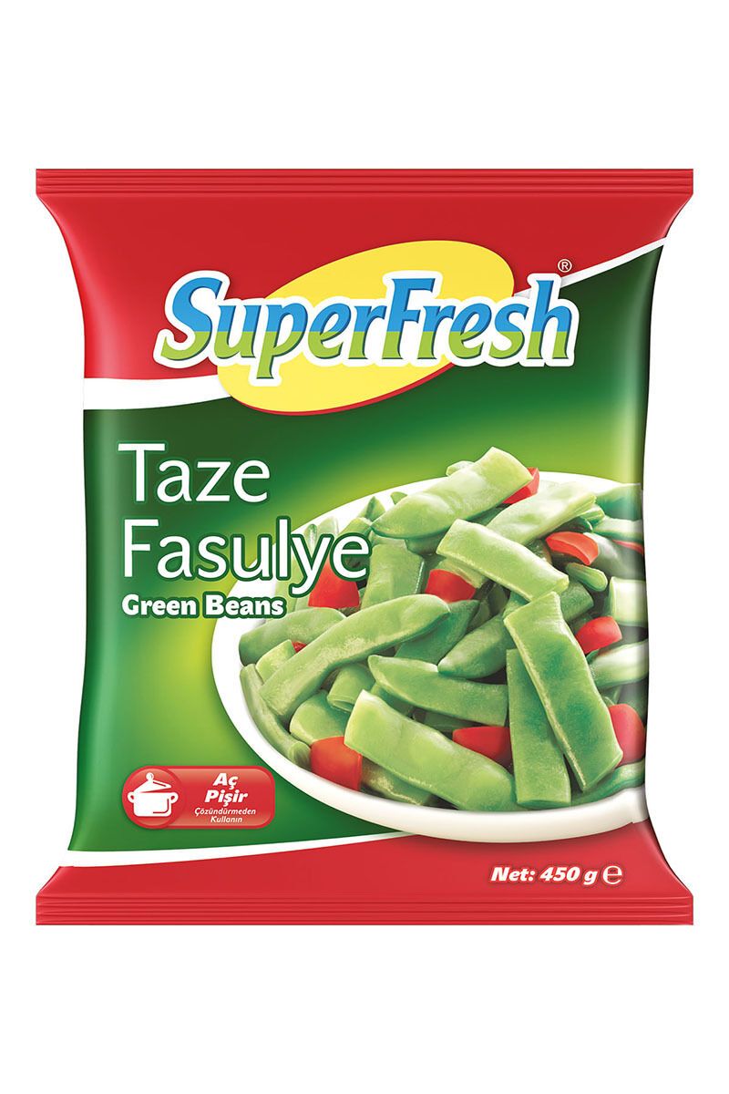 SUPERFRESH TAZE FASULYE 450 GR