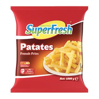 SUPERFRESH PATATES 1000 GR