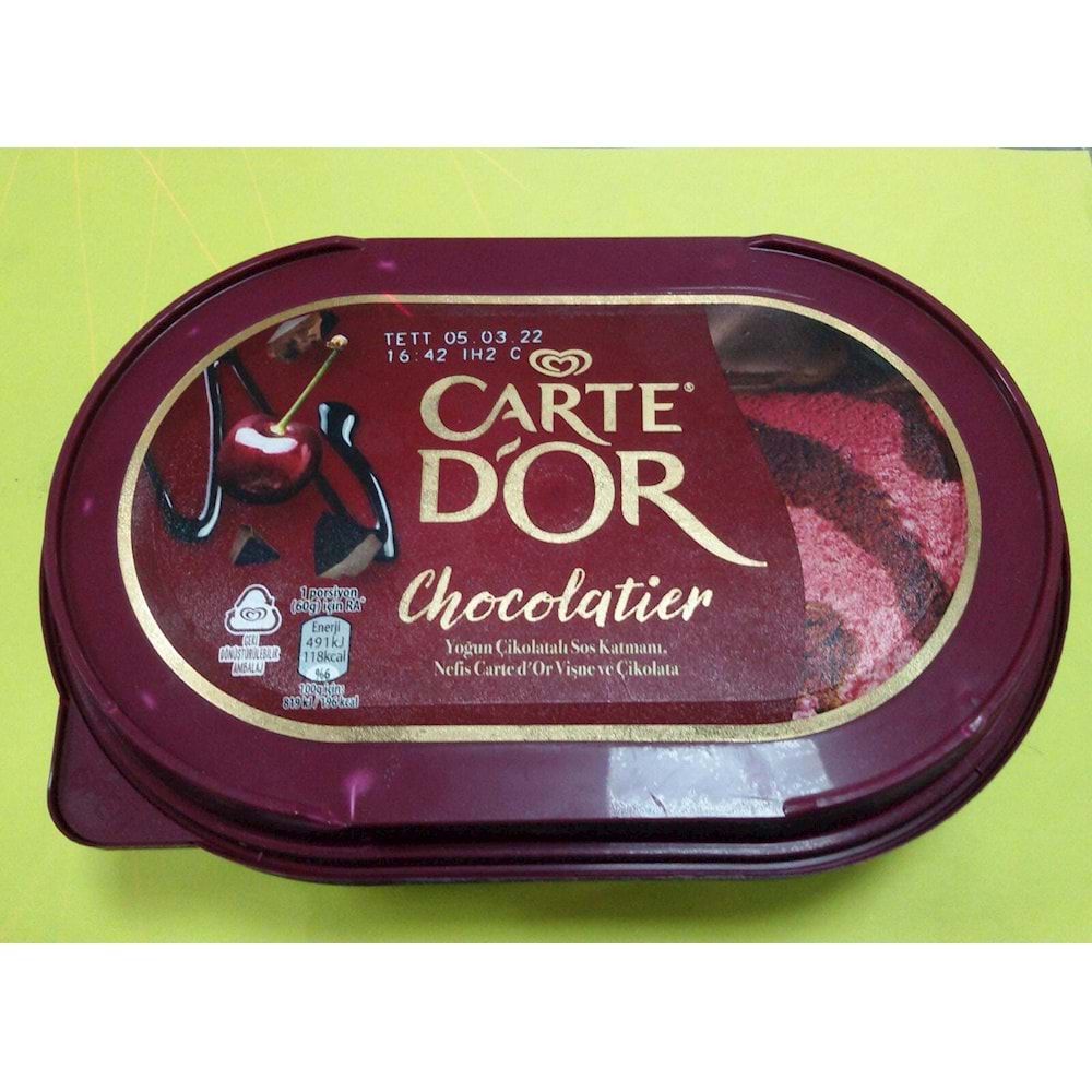 CARTE DOR CHOCOLATIER VISNE 750 ML