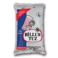 BILLUR TUZ IYOTLU 750 GR