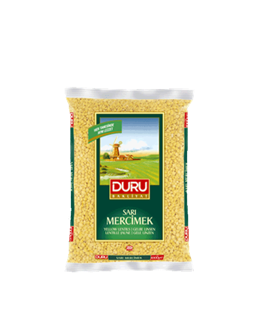 DURU SARI MERCIMEK 1 KG