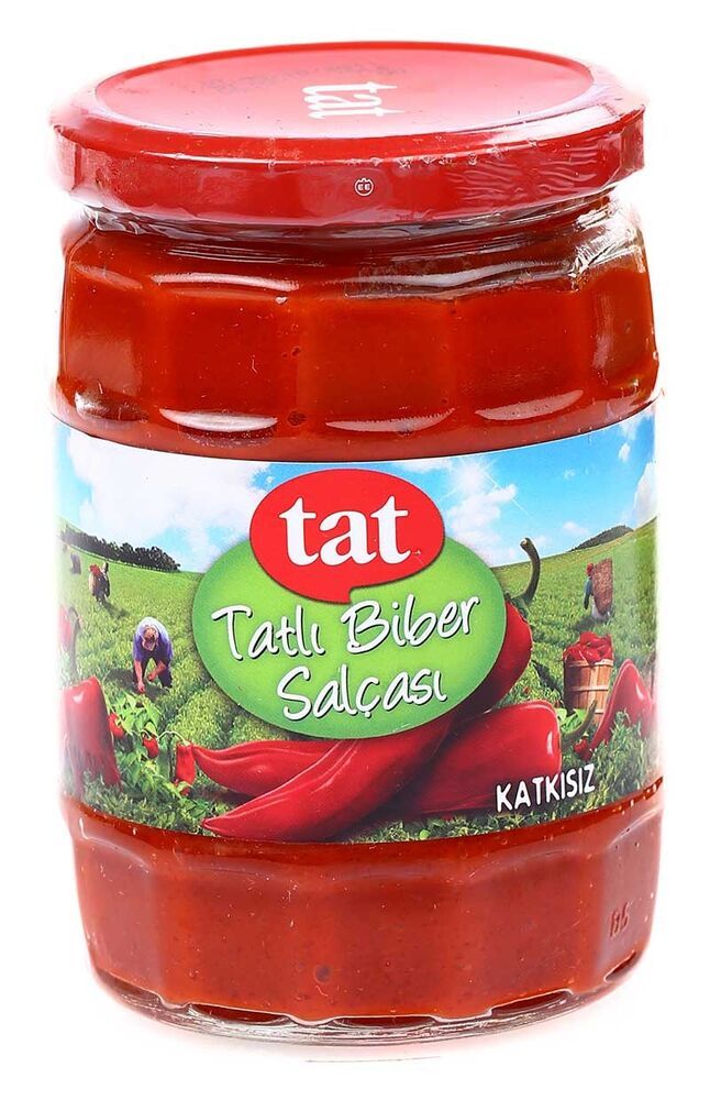 TAT TATLI BIBER SALCASI 550 GR