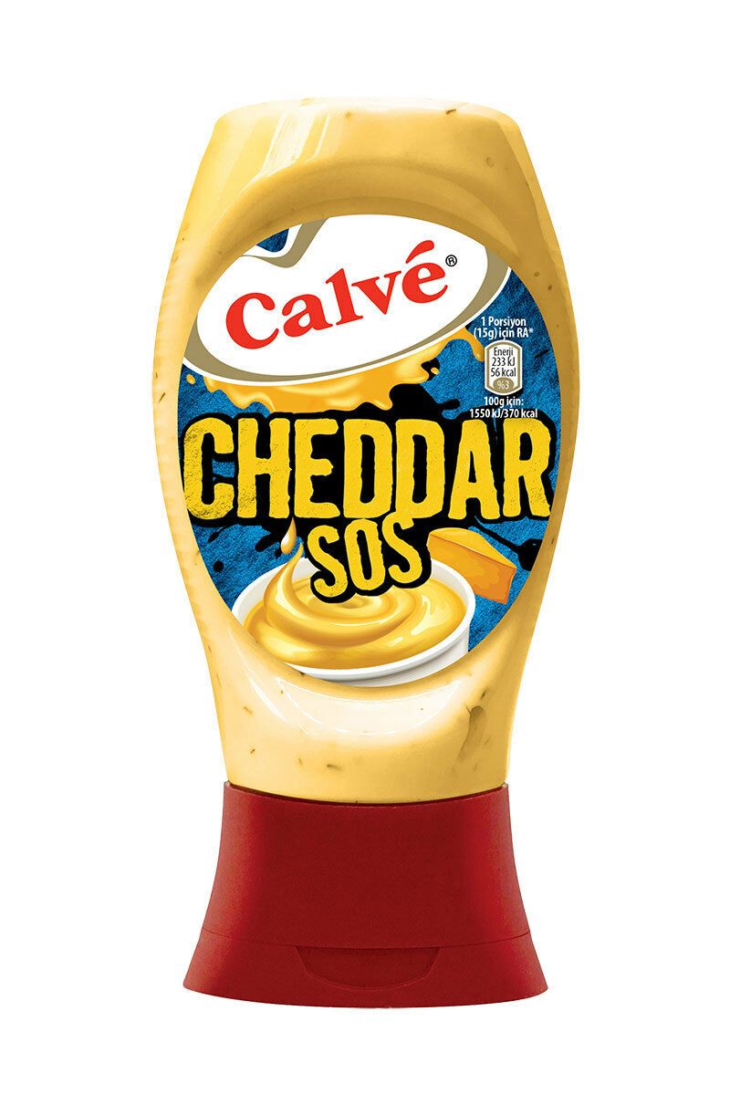 CALVE CHEDDAR SOS 245 ML