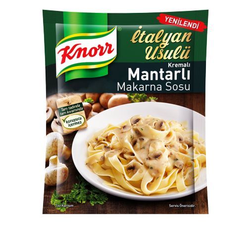 KNORR MAKARNA SOSU MANTARLI 52 GR