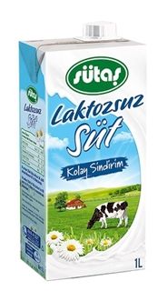 SUTAS LAKTOZSUZ SUT 1 LT