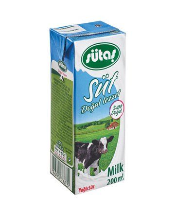 SUTAS SUT YARIM YAGLI 200 ML