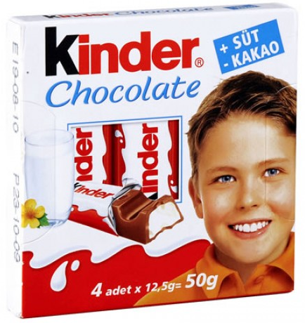 KINDER CHOCOLATE 50 GR