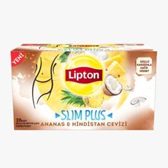 LIPTON SLIM PLUS ANANAS VE HINDISTAN CEVIZI