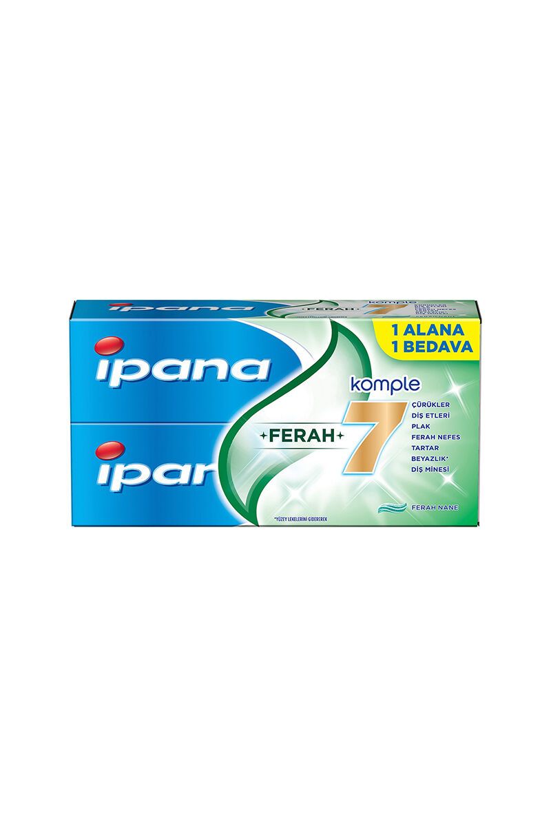 IPANA DIS MACUNU KOMPLE BAKIM FERAHLIK 2 X 65 ML