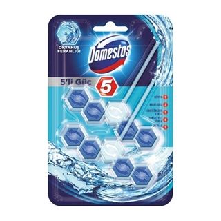 DOMESTOS WC BLOK 5 Lİ GUC MAVI SU OKY. ES.