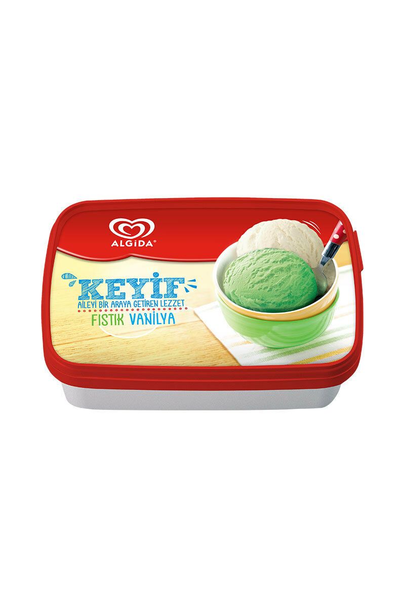 ALGIDA KEYIF FISTIK VANILYA 750 ML