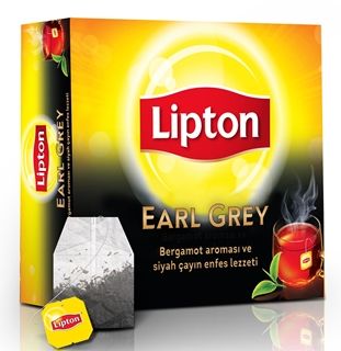 LIPTON EARL GREY BARDAK POSET 100'LU 200 GR