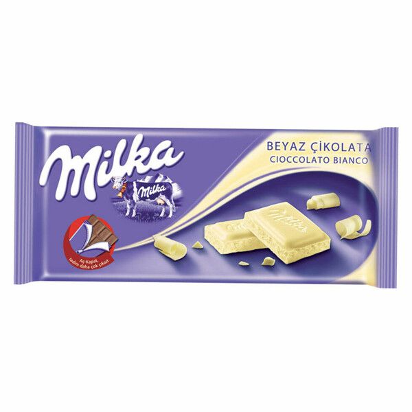 MILKA BEYAZ CIKOLATA 80 GR