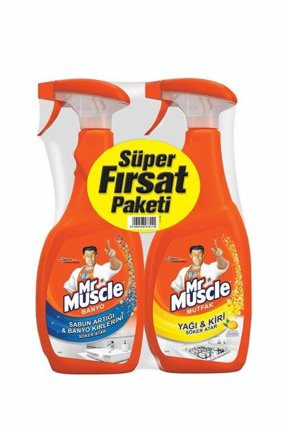 MR MUSCLE MUTFAK+BANYO 750+750 ML