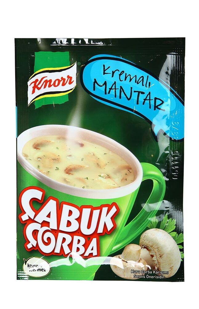 KNORR CABUK CORBA KREMALI MANTAR