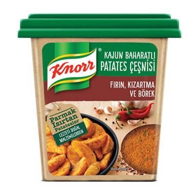 KNORR KAJUN BAHARATLI PATATES CESNISI 120 GR