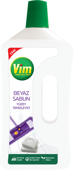 VIM YUZEY TEMIZLEYICI BEYAZ SABUN 1000 ML