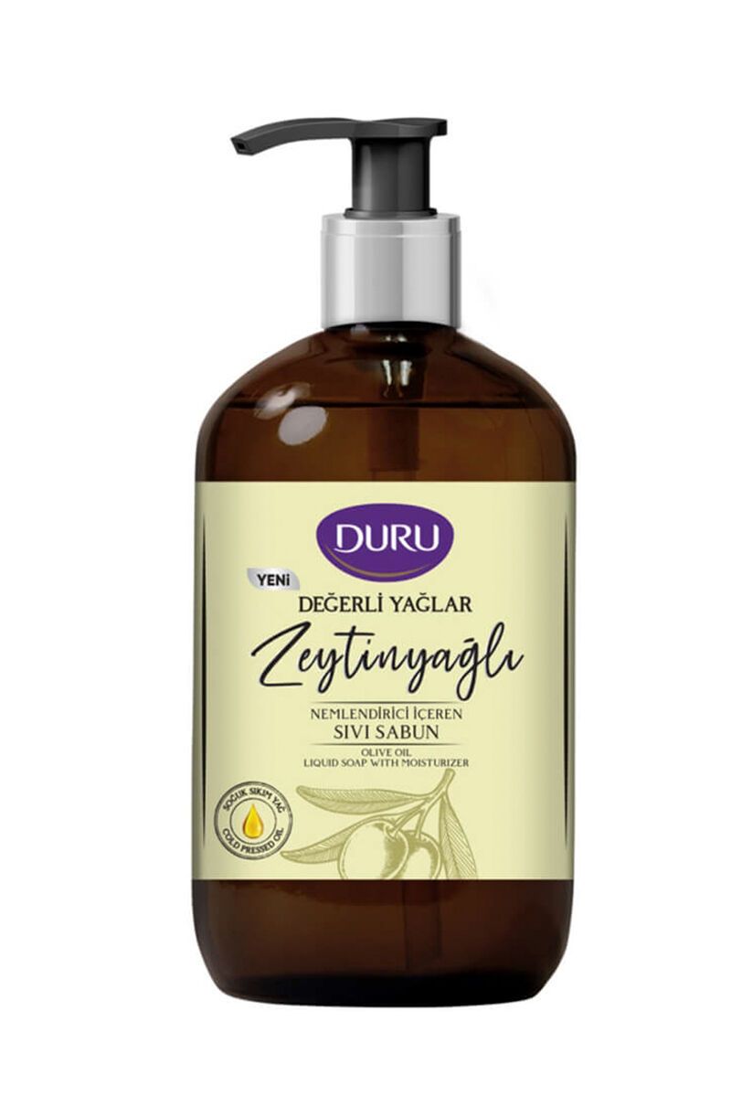 DURU SIVI SABUN DEGERLI YAGLAR ZEYTINYAGLI 500 ML