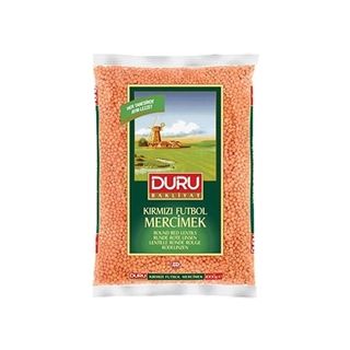 DURU KIRMIZI MERCIMEK YERLI FUTBOL 1 KG