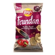 LAYS FIRINDAN HASHAS VE KIRMIZI BIBERLI