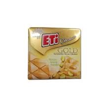 ETI CIKOLATA GOLD BEYAZ ANTEP FISTIKLI 60 GR