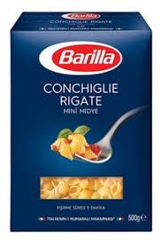 BARILLA CONCHIGLIE RIGATE(MINI MIDYE) 500 GR