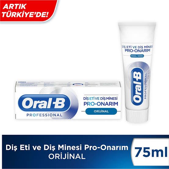 ORAL B DIS MACUNU ONARIM ORIJINAL 75 ML