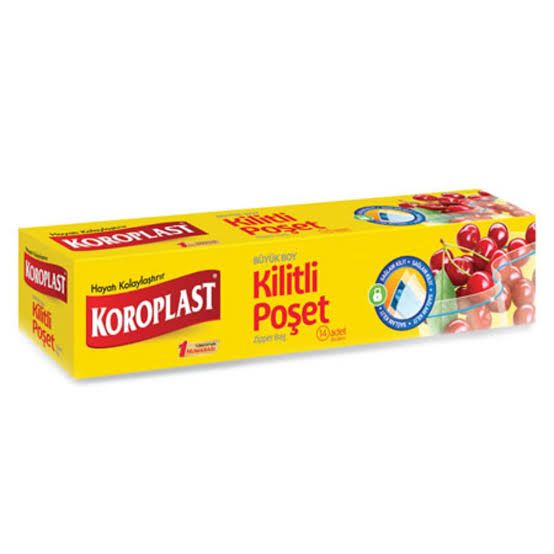 KOROPLAST KILITLI POSET BUYUK BOY 10 ADET