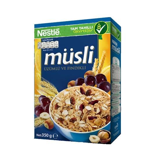 NESTLE MUSLI UZUMLU VE FINDIKLI 350 GR