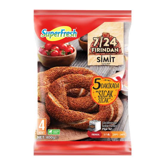 SUPERFRESH 7/24 FIRINDAN SIMIT 400 GR