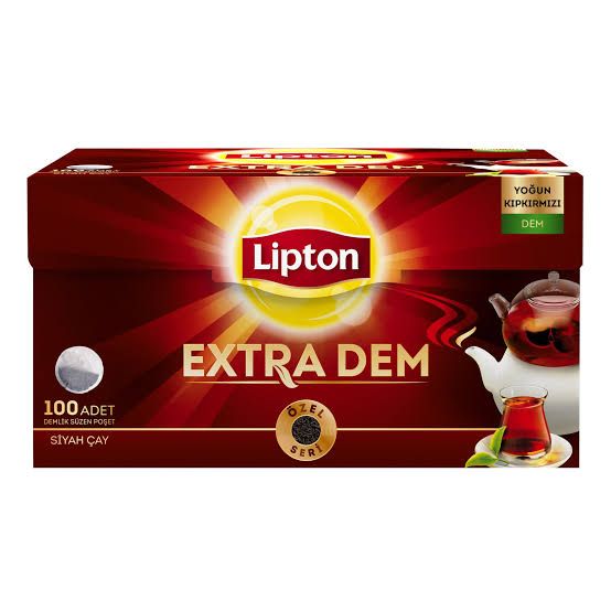 LIPTON EXTRA DEM 100 LU BARDAK POSET CAY