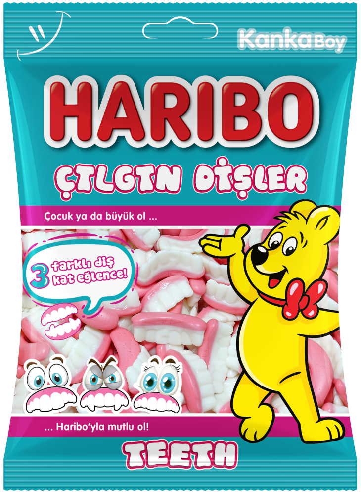 HARIBO CILGIN DISLER 80 GR