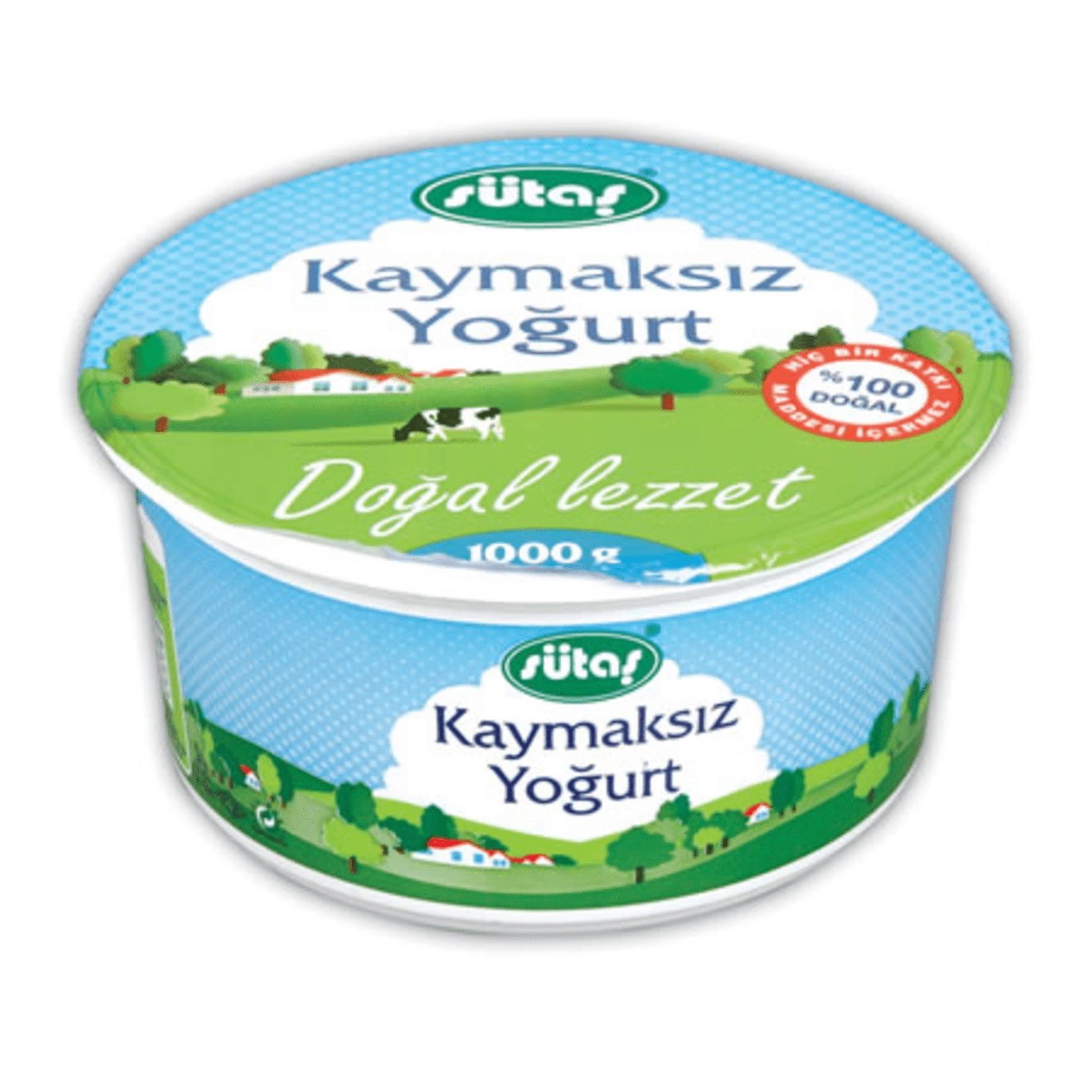 SUTAS YOGURT KAYMAKSIZ 1000 GR