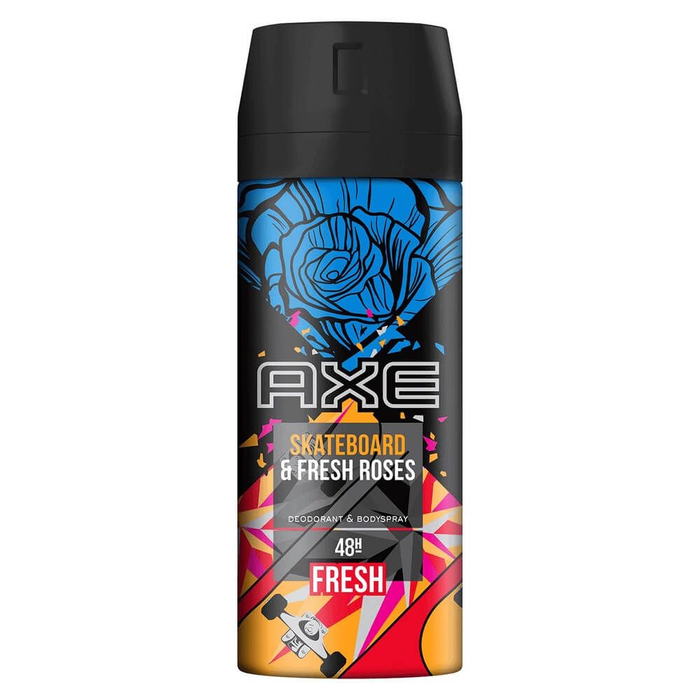 AXE SKATEBOARD FRESH ROSES 150 ML