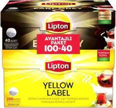 LIPTON YELLOW LABEL DEMLIK POSET 100 ADET LEG HDYL