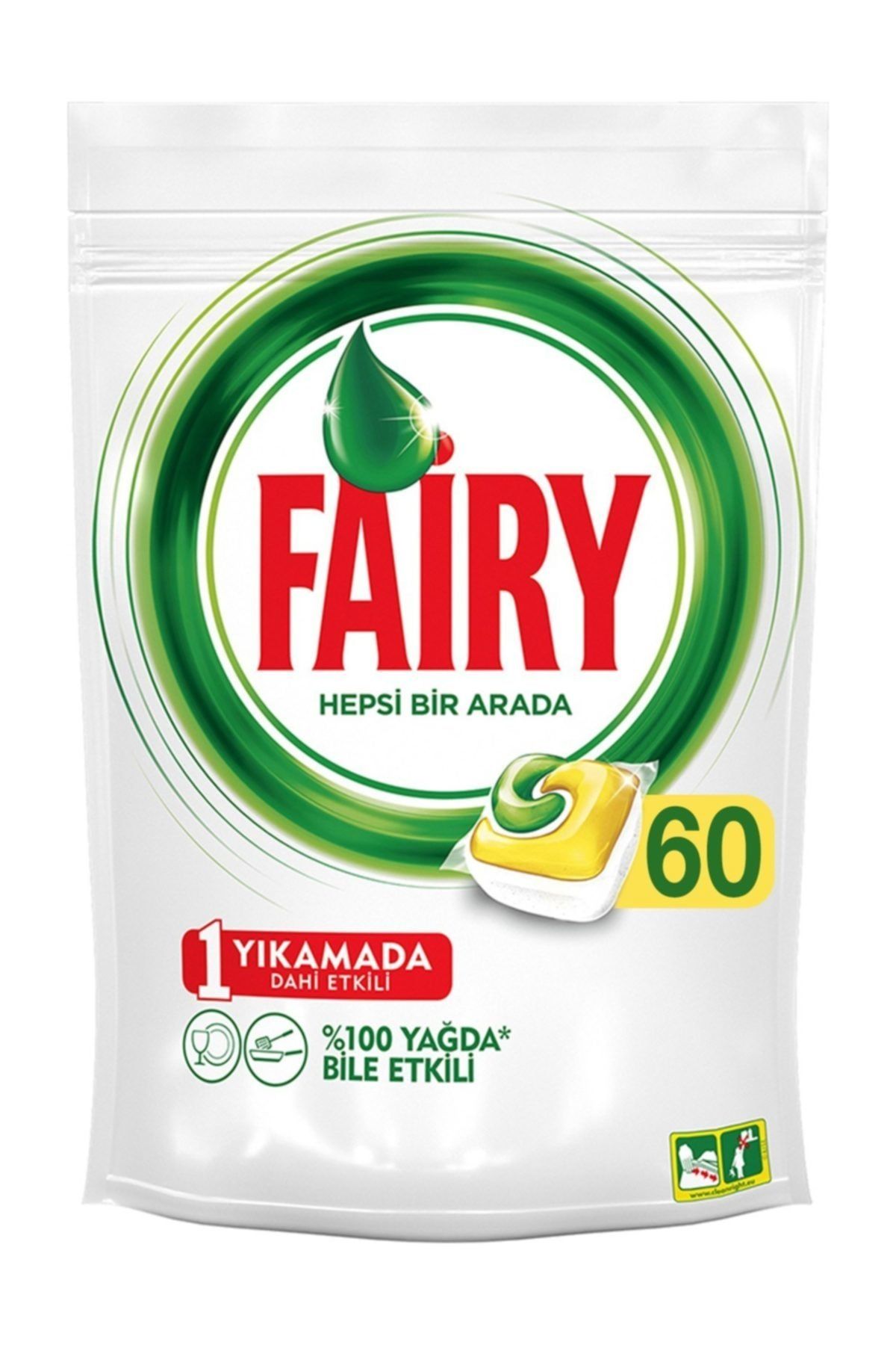 FAIRY KAPSUL HEPSI 1 ARADA 60 ADET