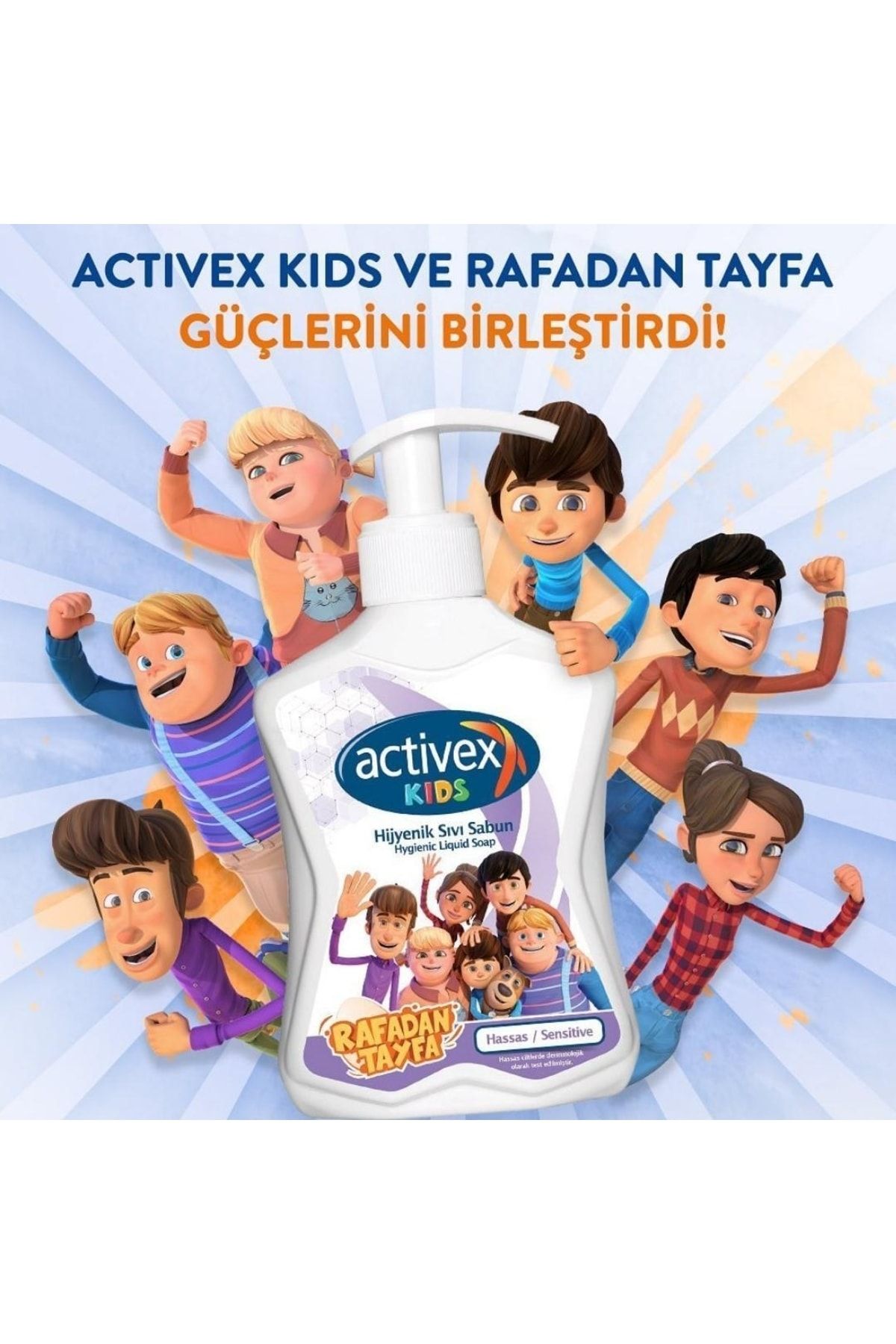 ACTIVEX KIDS SIVI SABUN SENSITIVE 300 ML