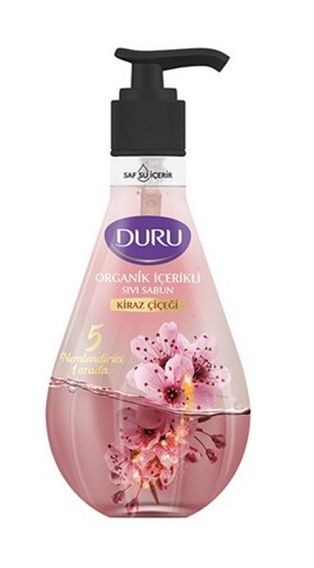 DURU SIVI SABUN ORGANIK KIRAZ CICEGI 500 ML