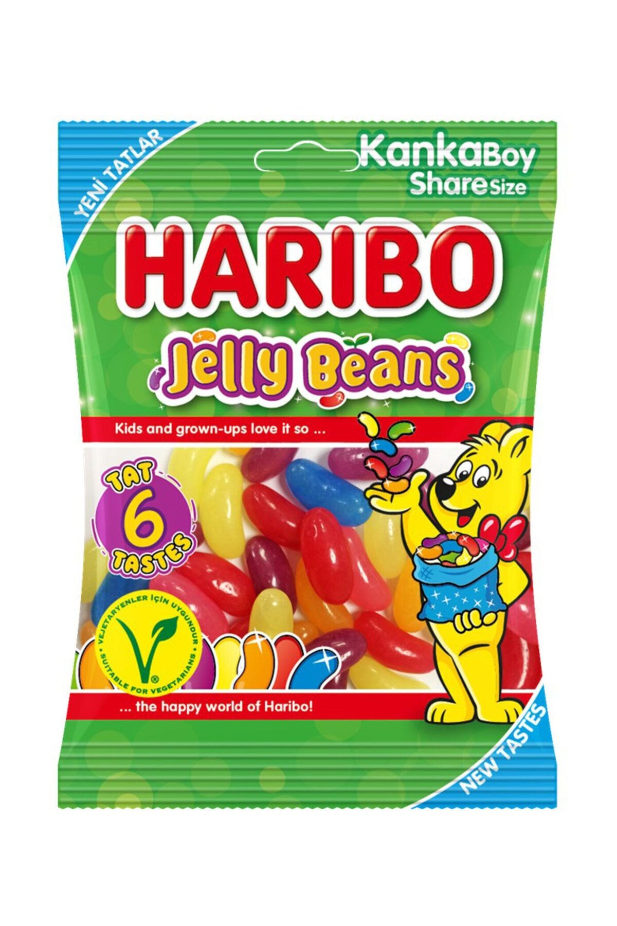 HARIBO JELLY BEANS 80 GR